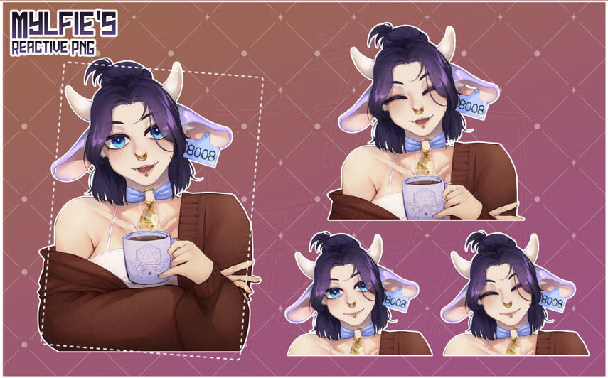 Mylfie's Reactive PNGs